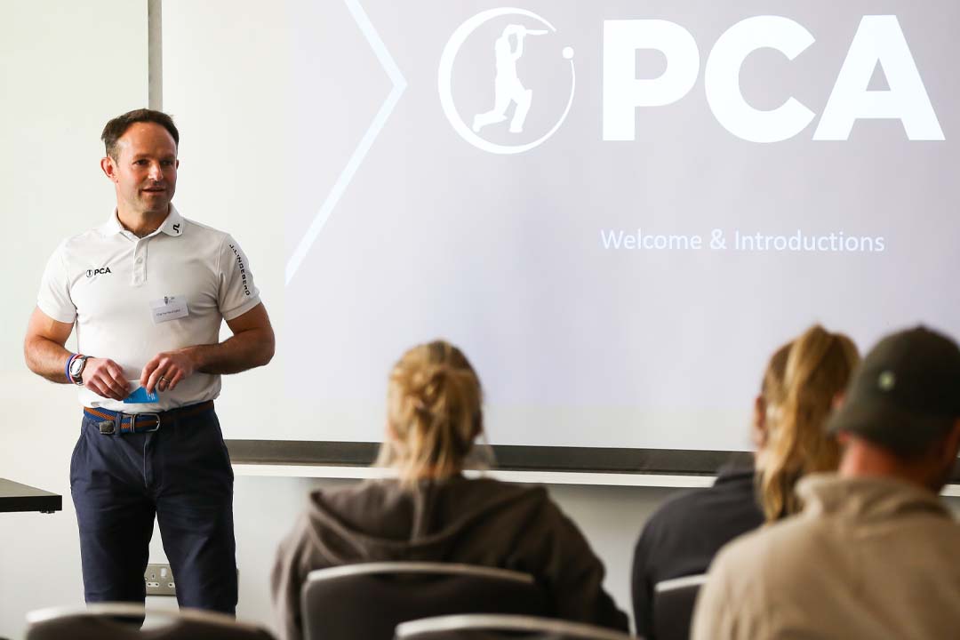 PCA - 6th November 2022 - Players winter well at Futures Conference